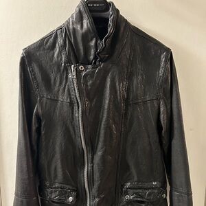 Beautiful All saints leather jacket. Large
